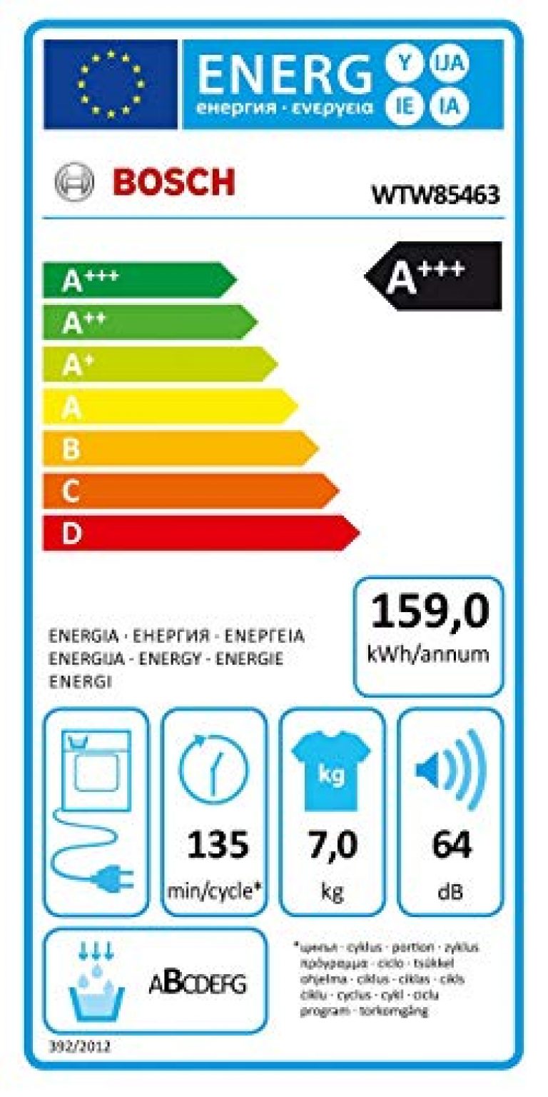 BOSCH 6 WTW85463 - Produktbild 1