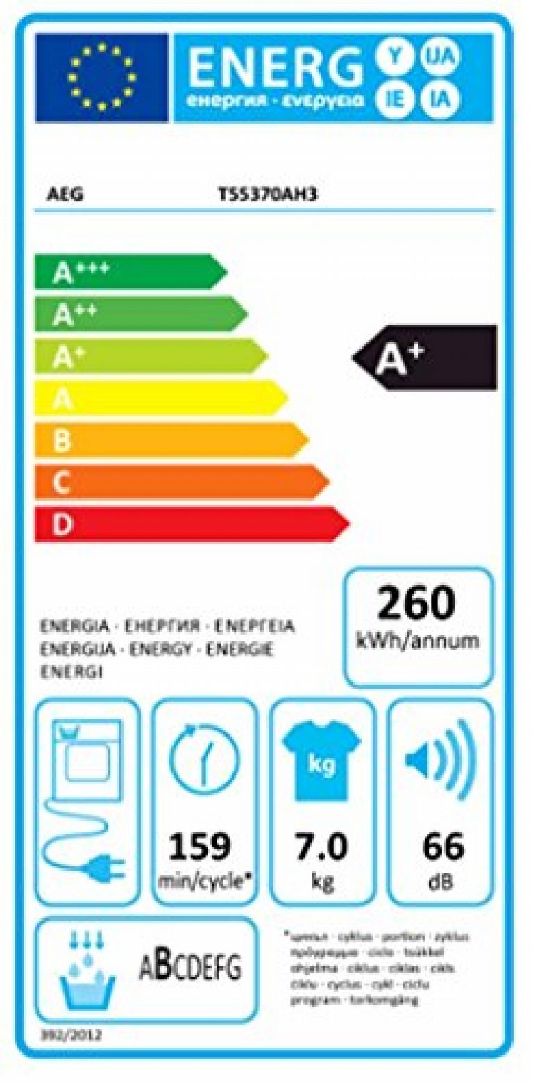 AEG LAVATHERM T55370AH3 - Produktbild 1