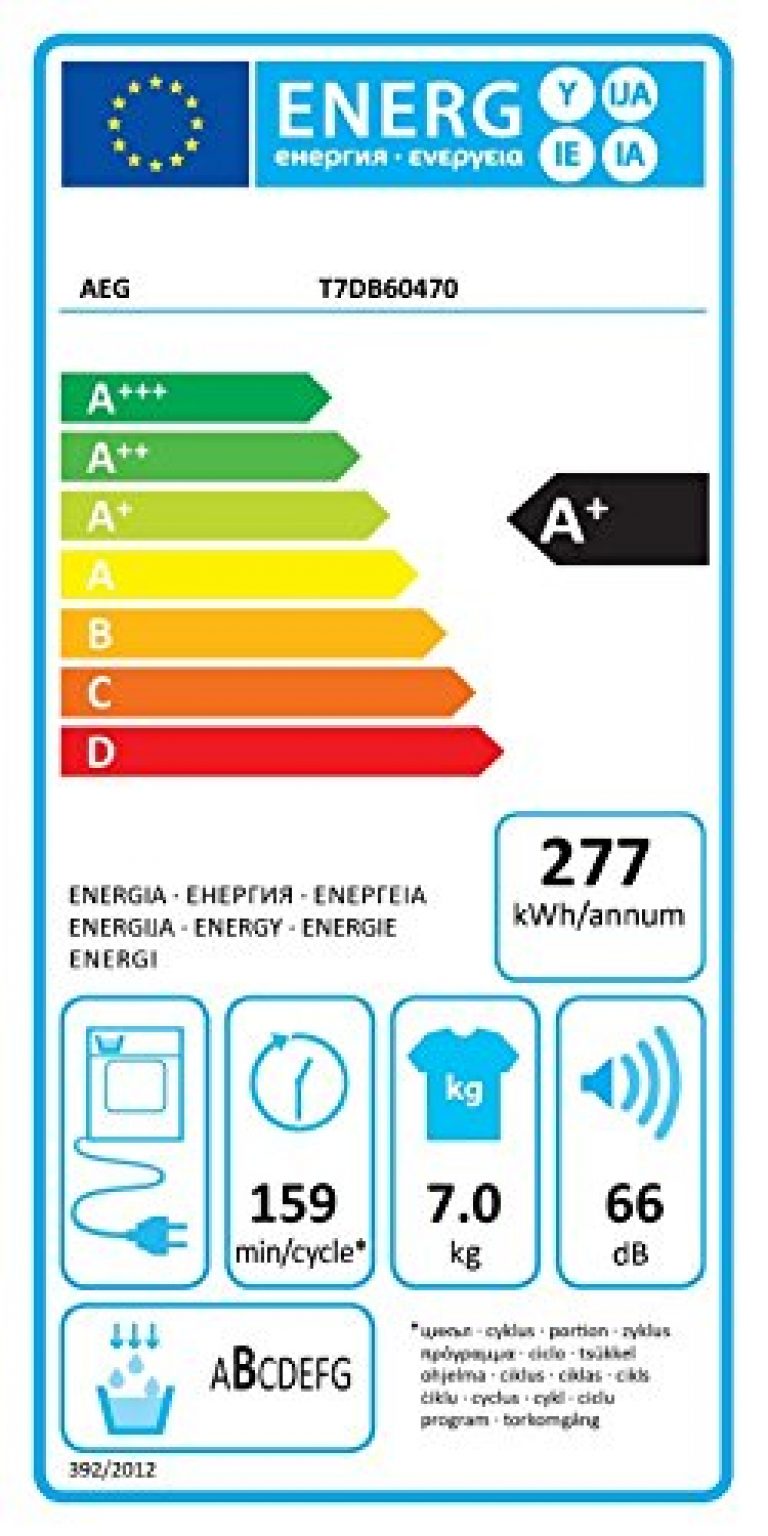 AEG LAVATHERM T7DB60470 - Produktbild 1
