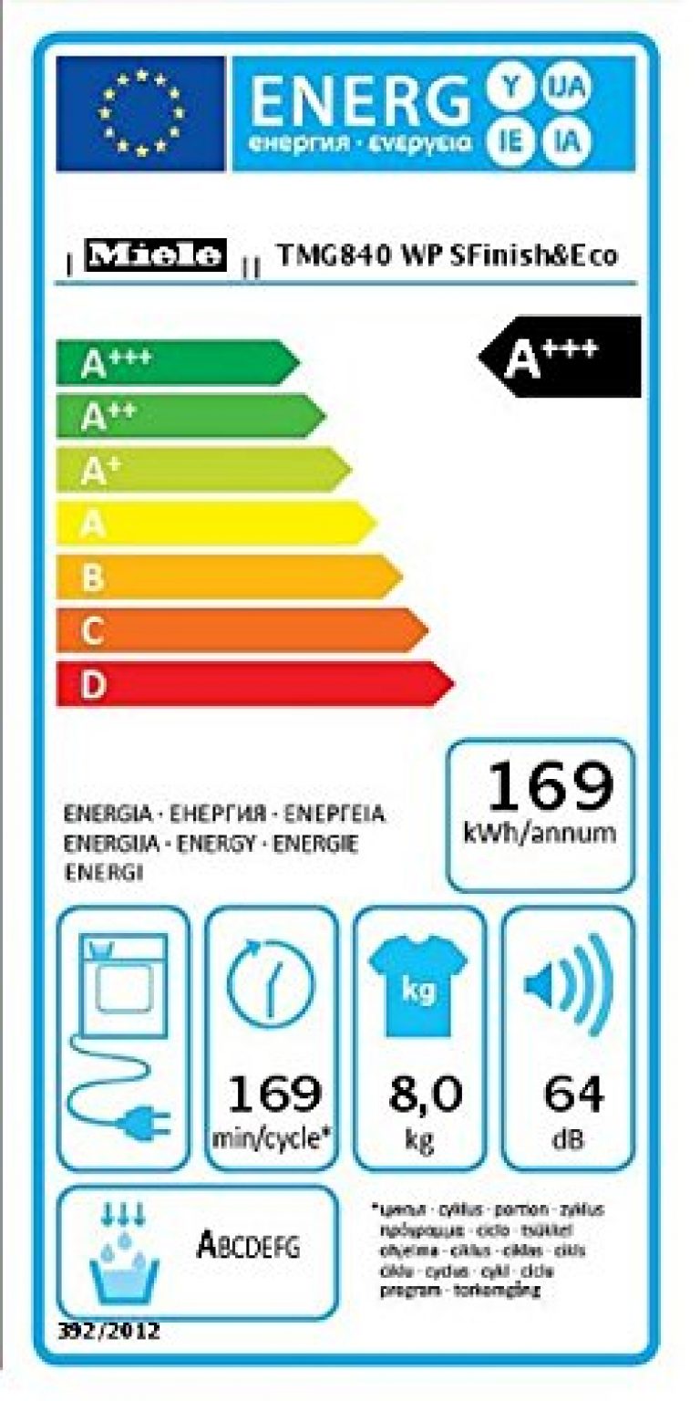 MIELE TMG840WP D LW SFinish&Eco - Produktbild 1