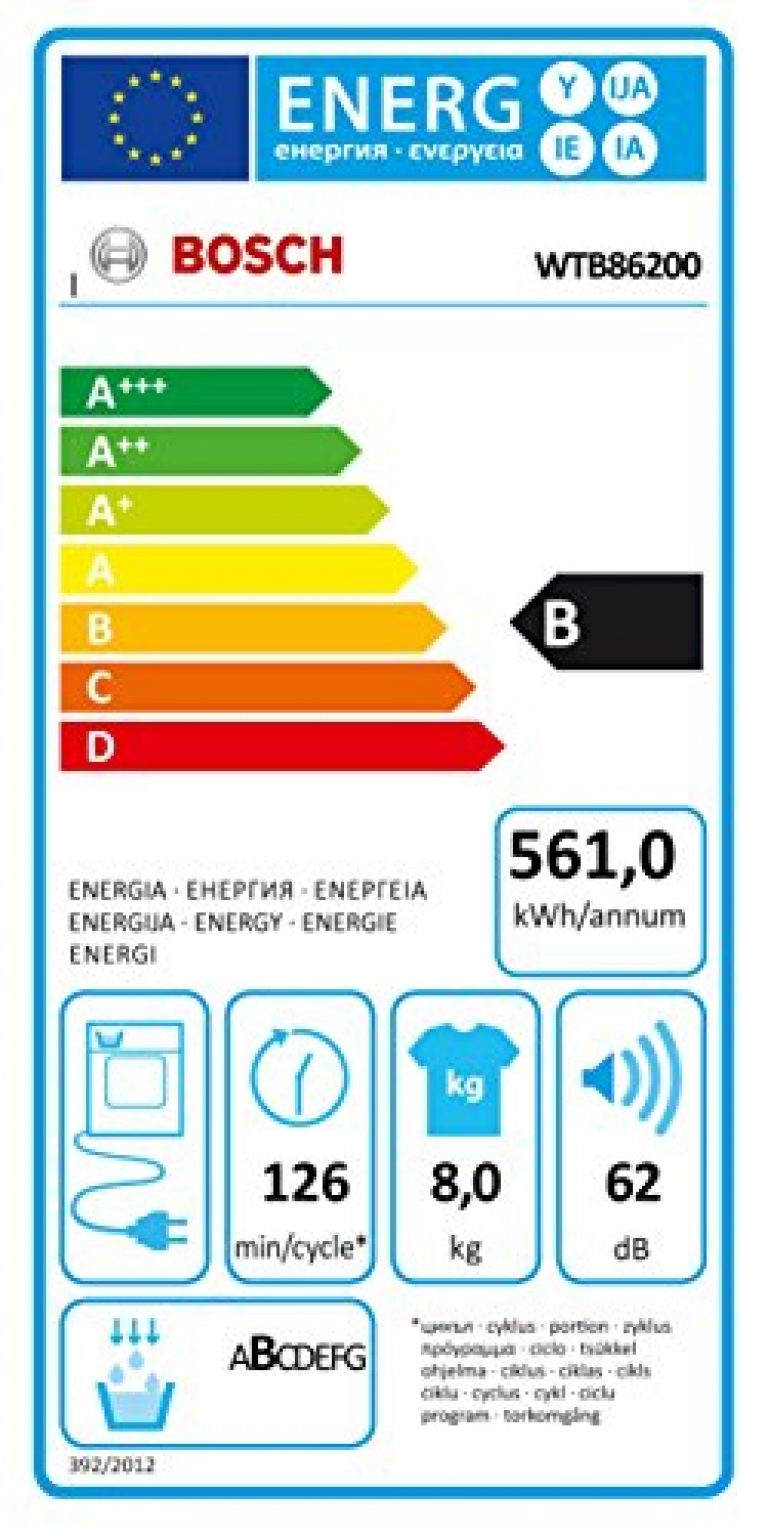 BOSCH 4 Maxx WTB86200 - Produktbild 1