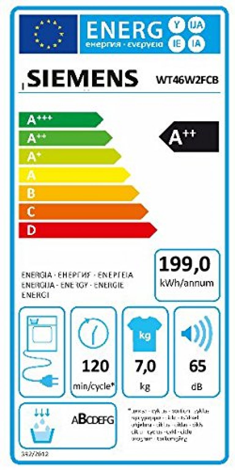 SIEMENS iQ700 WT46W2FCB - Produktbild 1