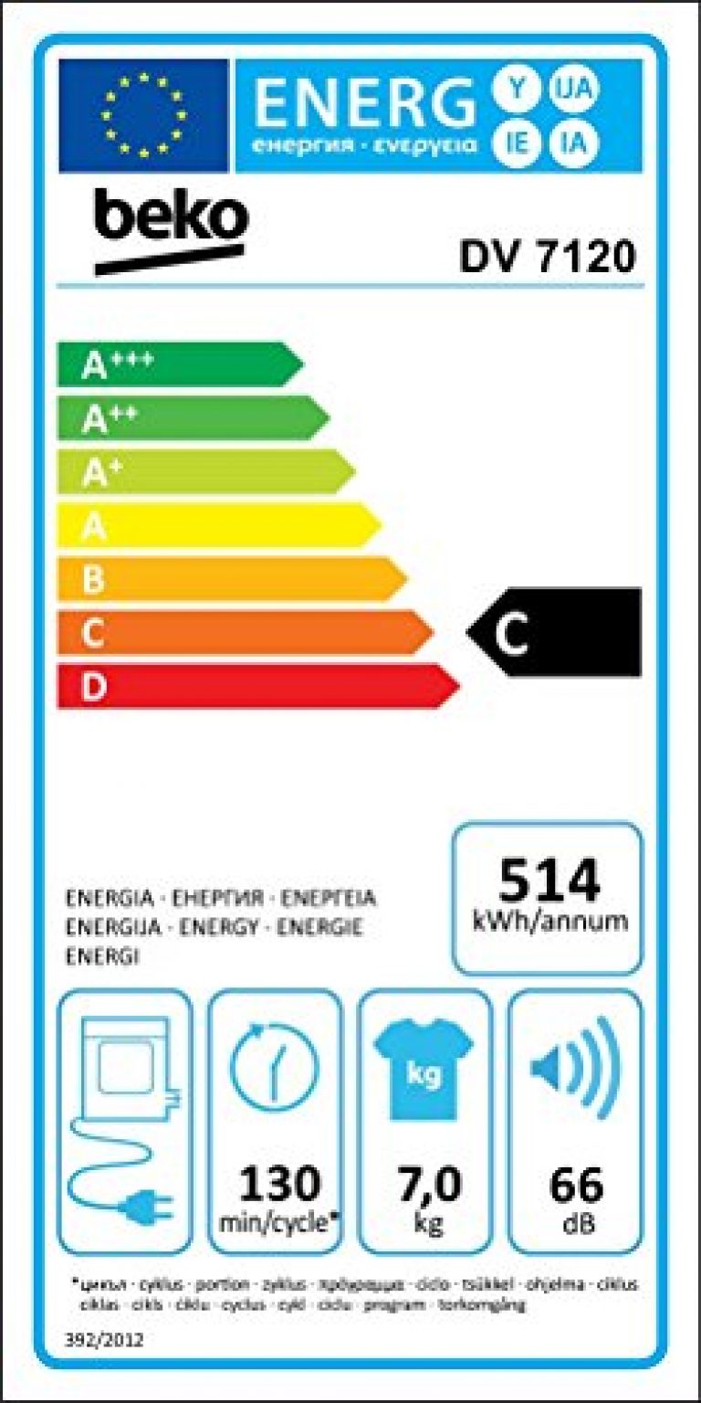 BEKO DV 7120 - Produktbild 1