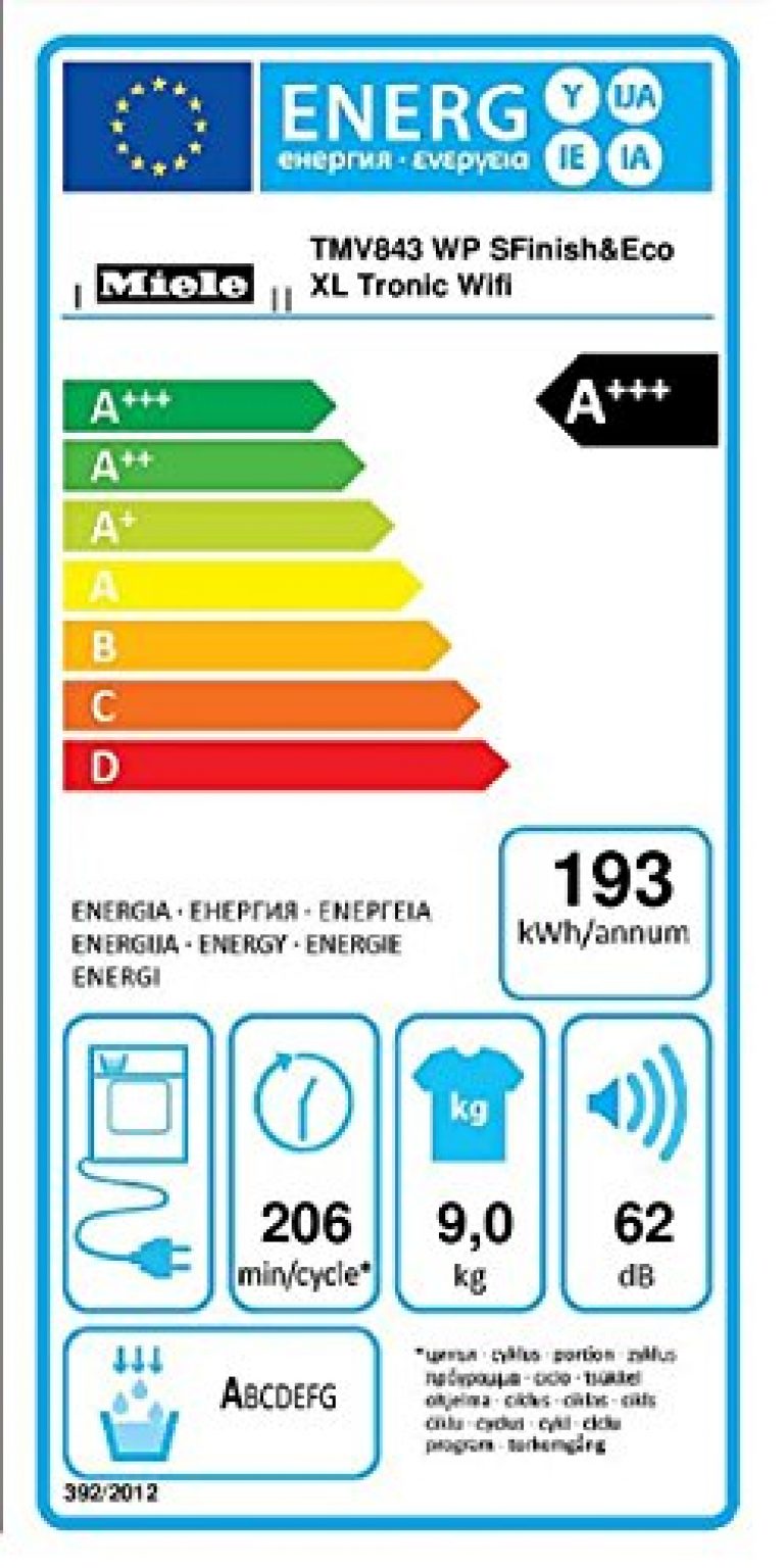 MIELE TMV843WP Sfinish&Eco XL Tronic - Produktbild 1