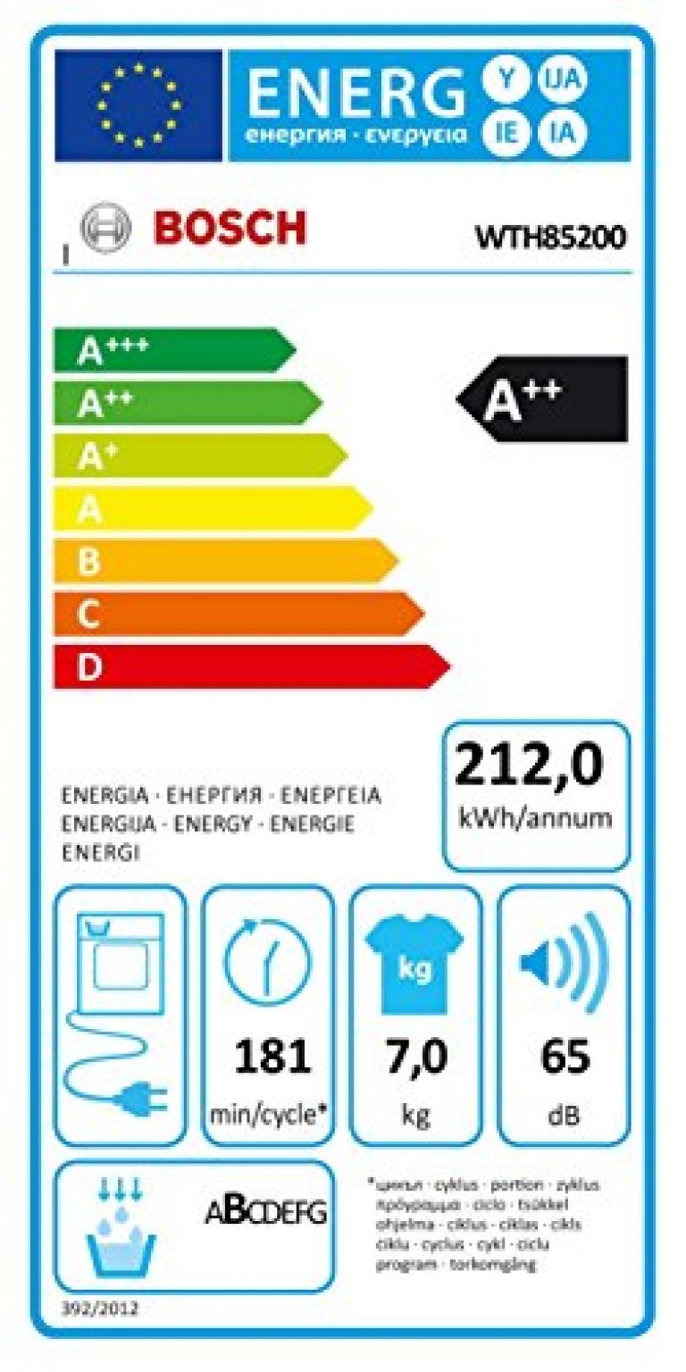 BOSCH Serie 4 WTH85200 - Produktbild 1