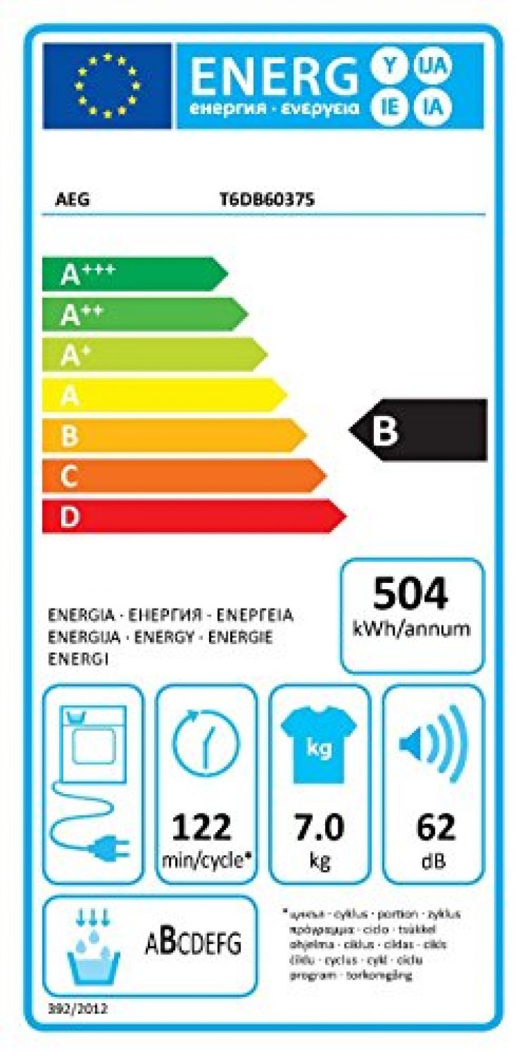 AEG LAVATHERM T6DB60375 - Produktbild 1