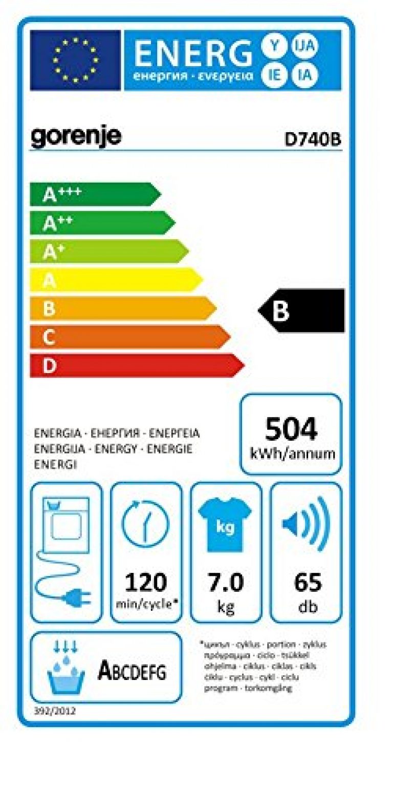 GORENJE D740B - Produktbild 1