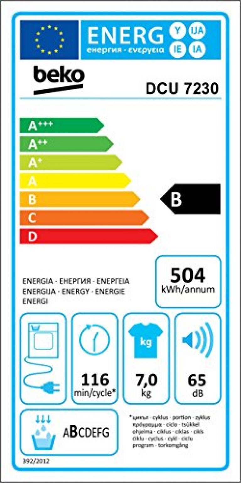 BEKO DCU 7230 - Produktbild 1