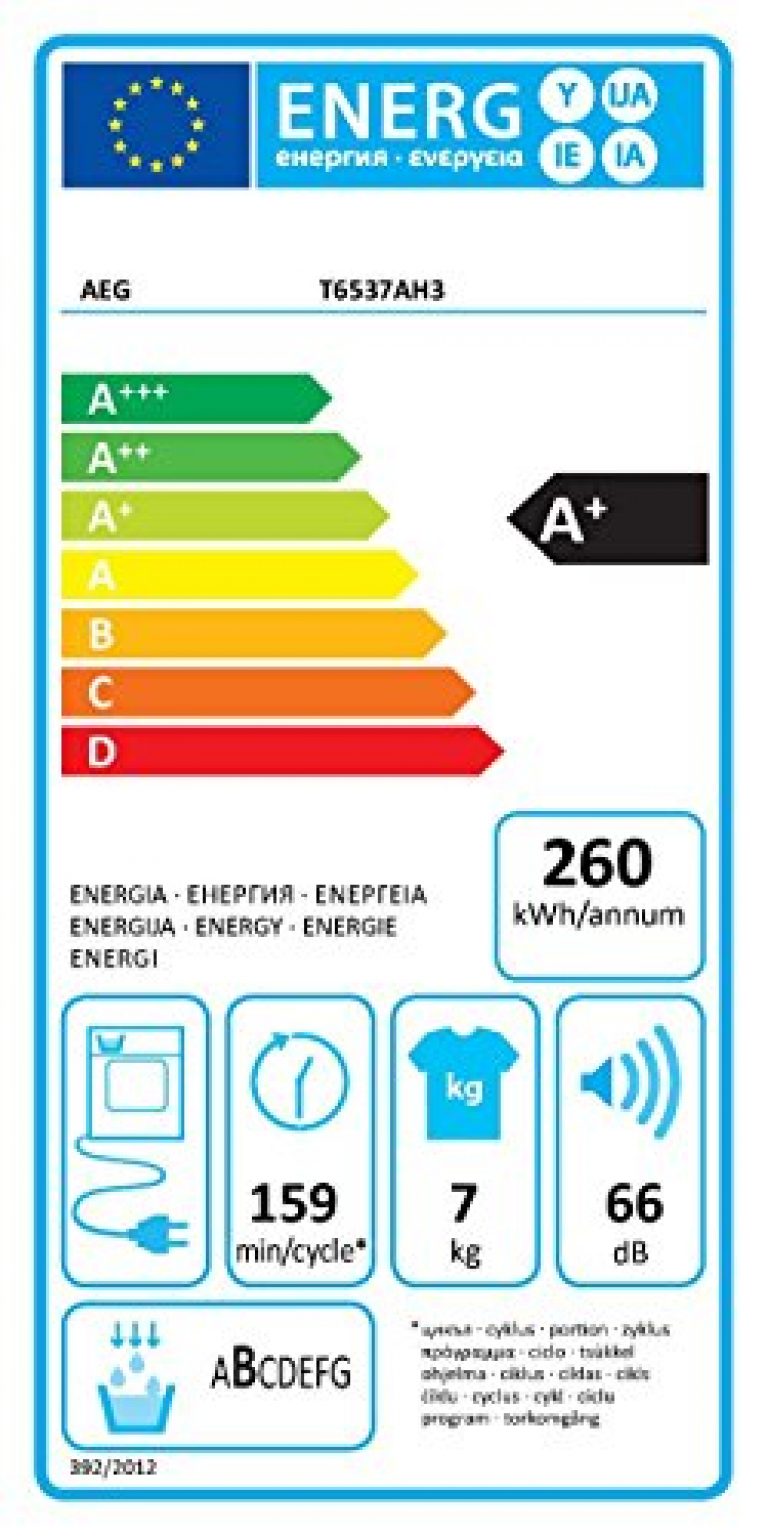 AEG LAVATHERM T6537AH3 - Produktbild 1