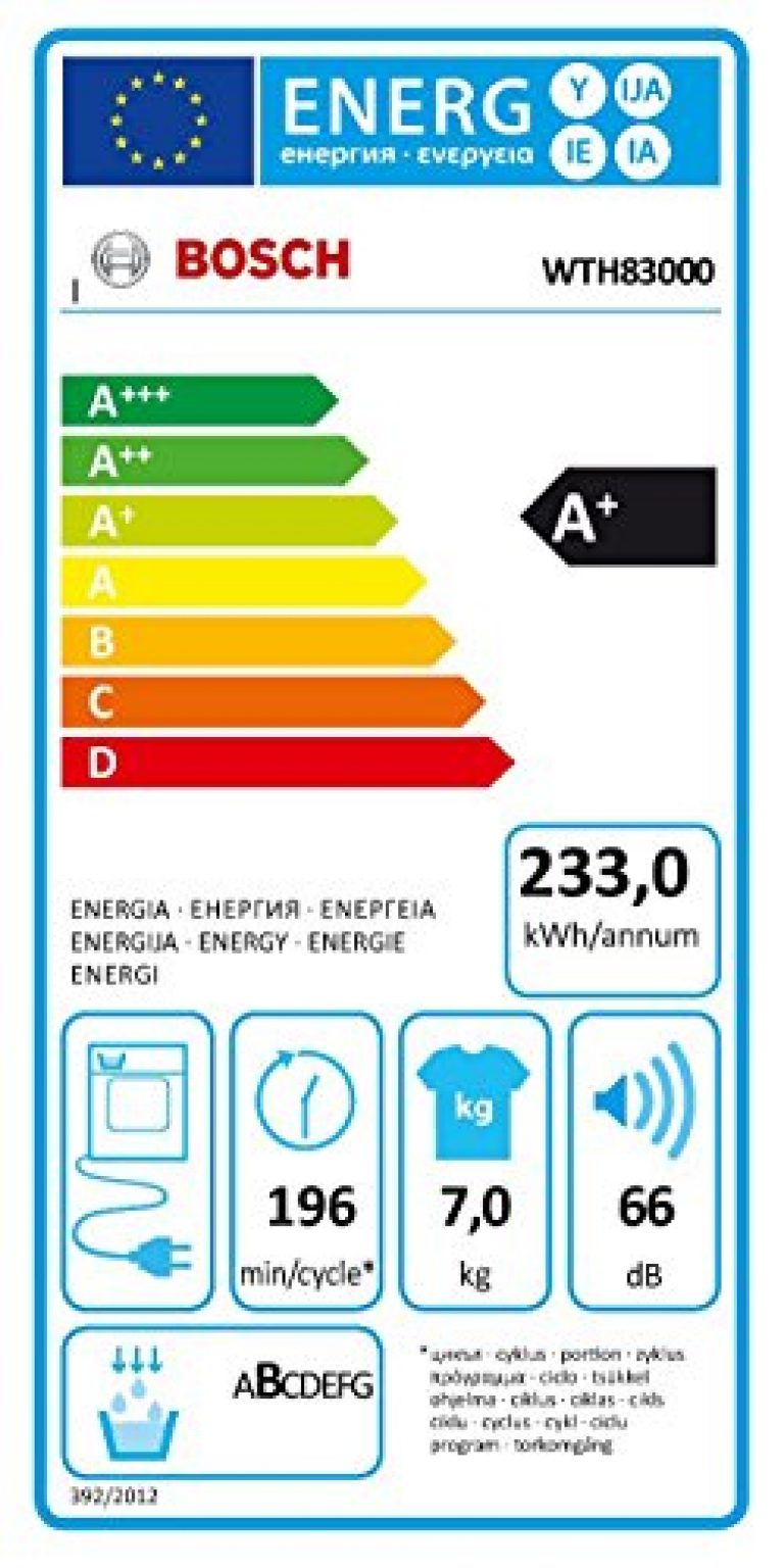 BOSCH 4 Maxx WTH83000 - Produktbild 1