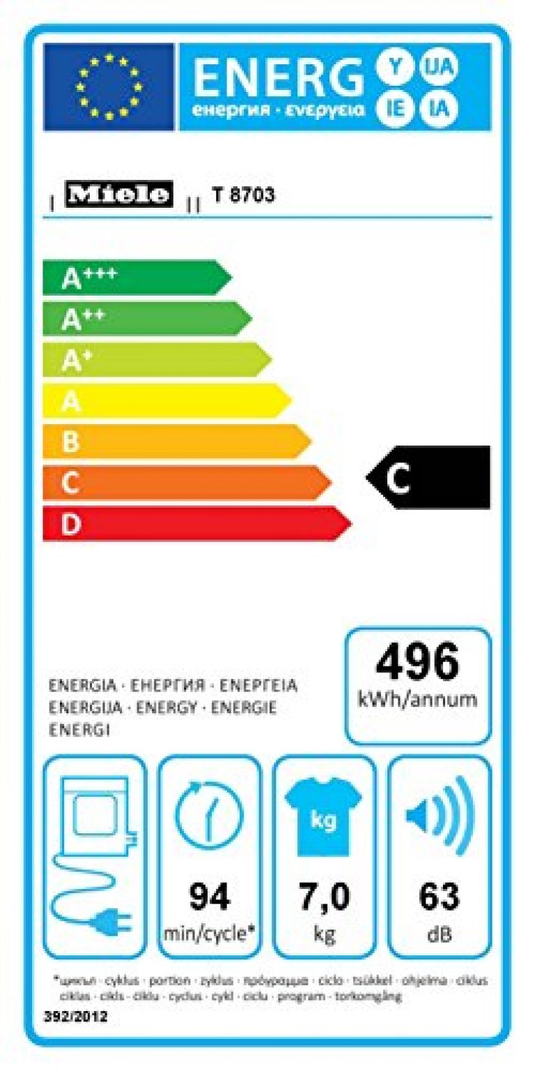 MIELE T 8703 - Produktbild 1