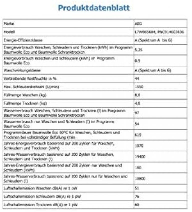 AEG L7WB65684 - Produktbild 2