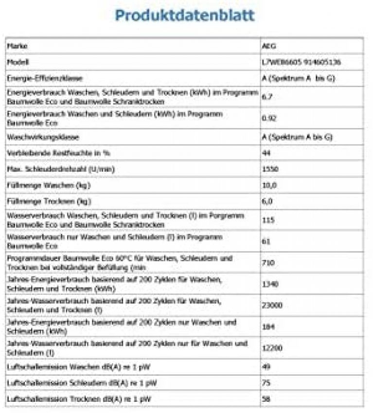 AEG L7WE86605 - Produktbild 2