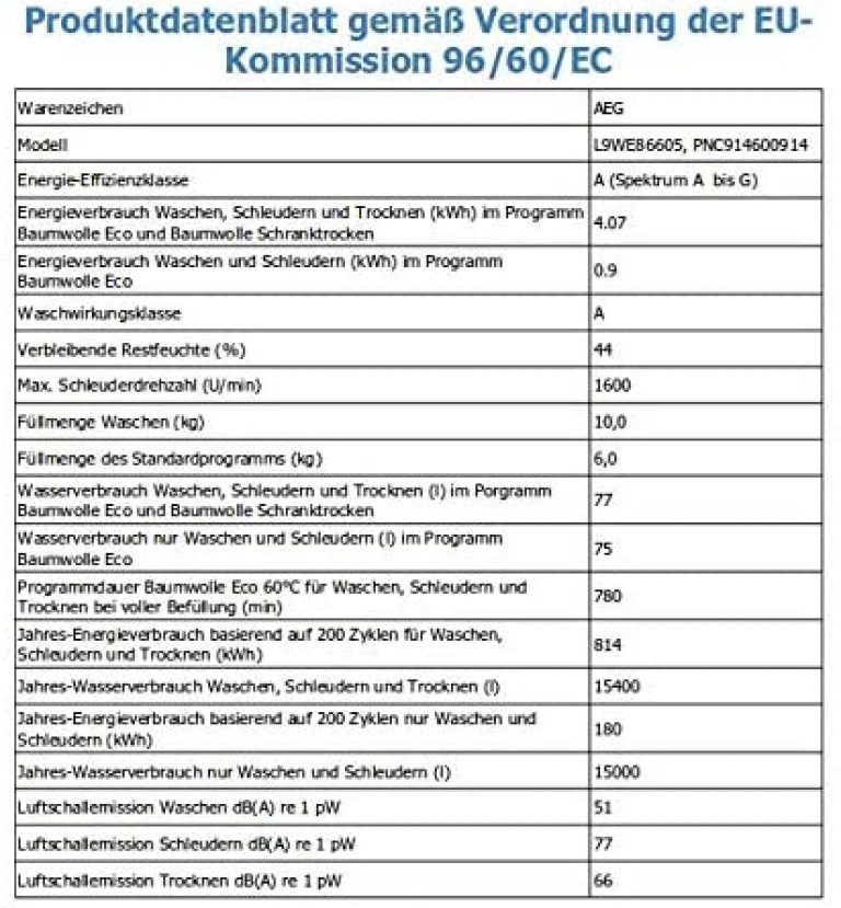 AEG L9WE86605 - Produktbild 2