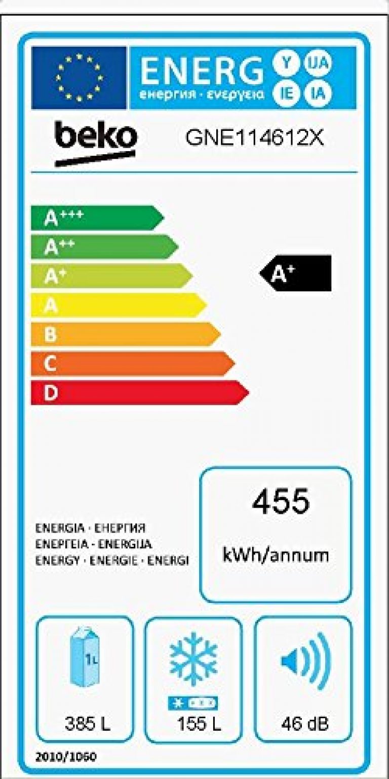 BEKO GNE 114612 X - Produktbild 1