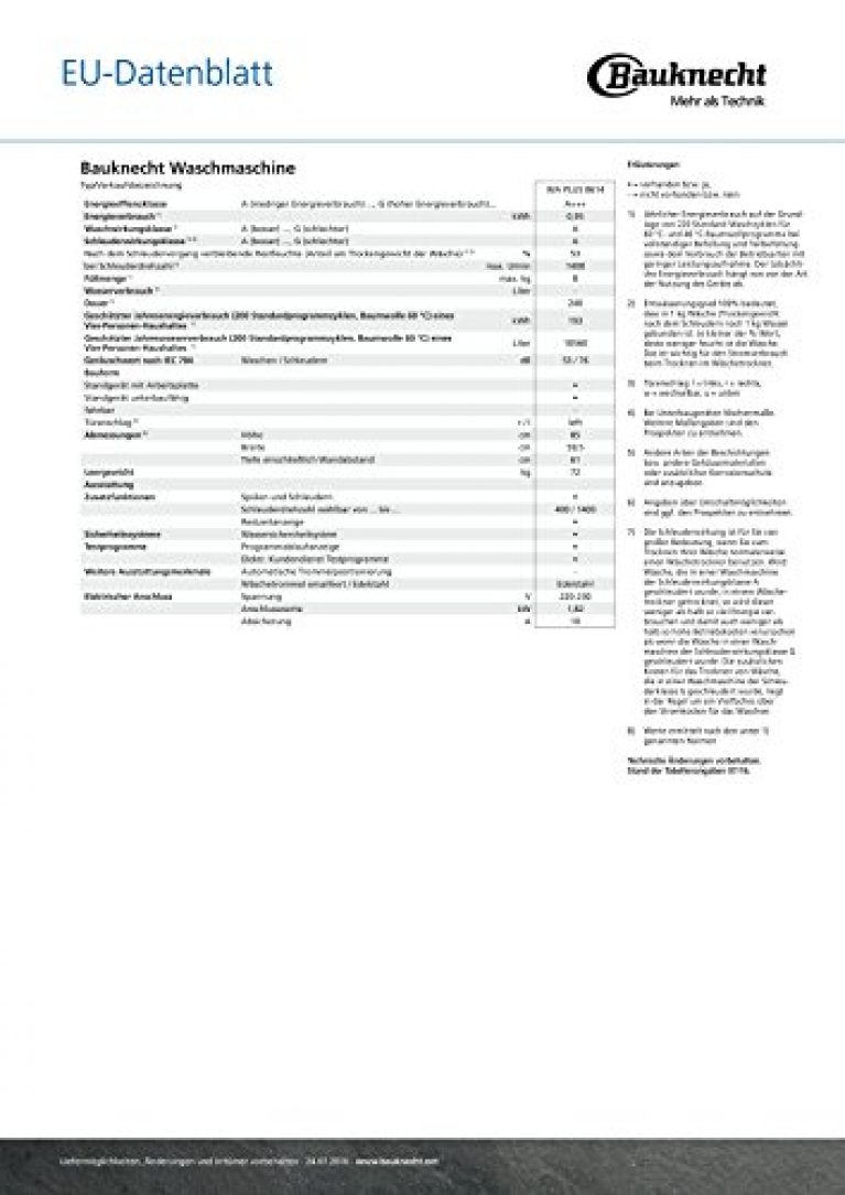 Bauknecht 8614 - Produktbild 2