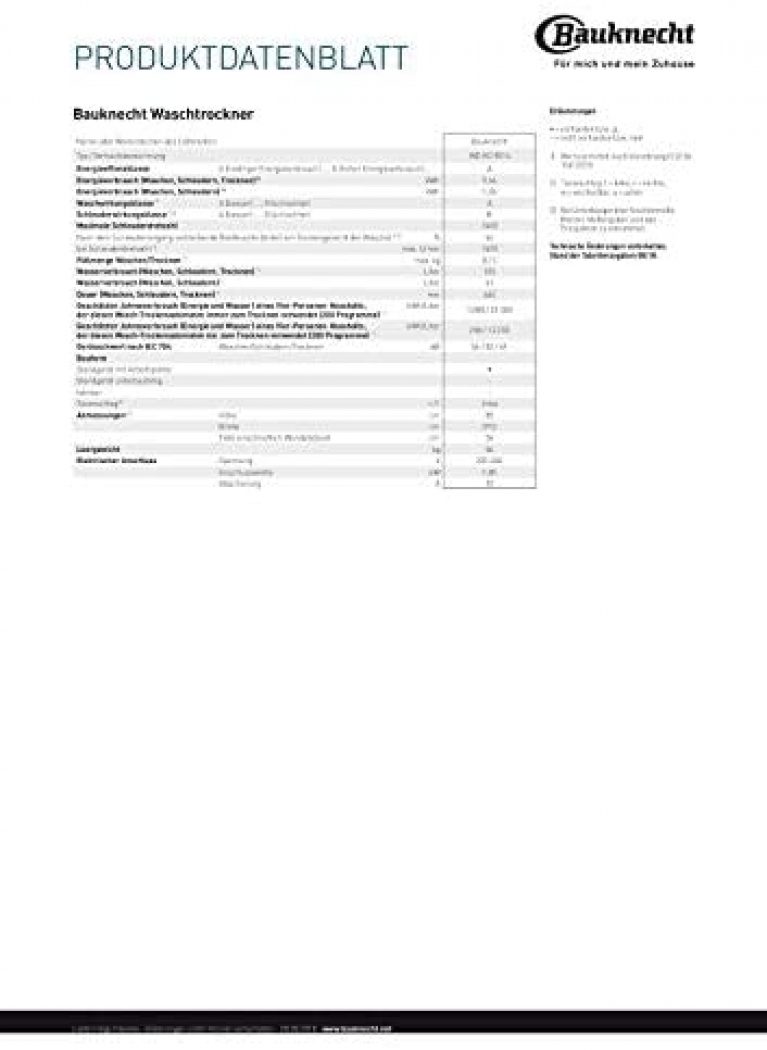 Bauknecht WD AO 8514 - Produktbild 2