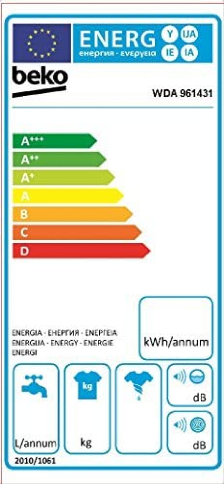 Beko WDA 961431 - Produktbild 1