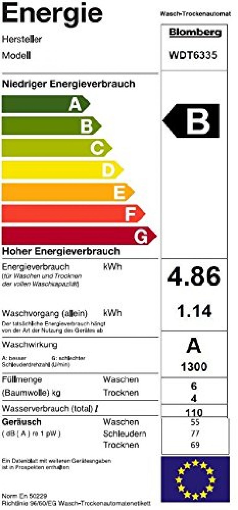 Blomberg WDT 6335 - Produktbild 1