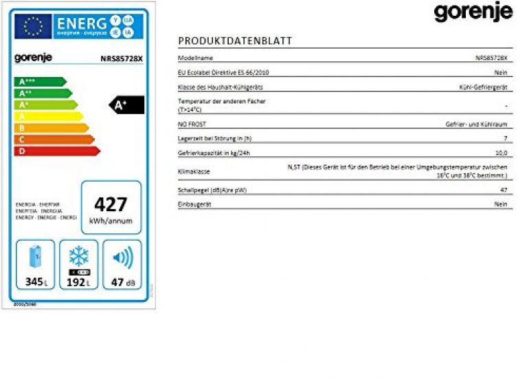 GORENJE NRS85728BL - Produktbild 2