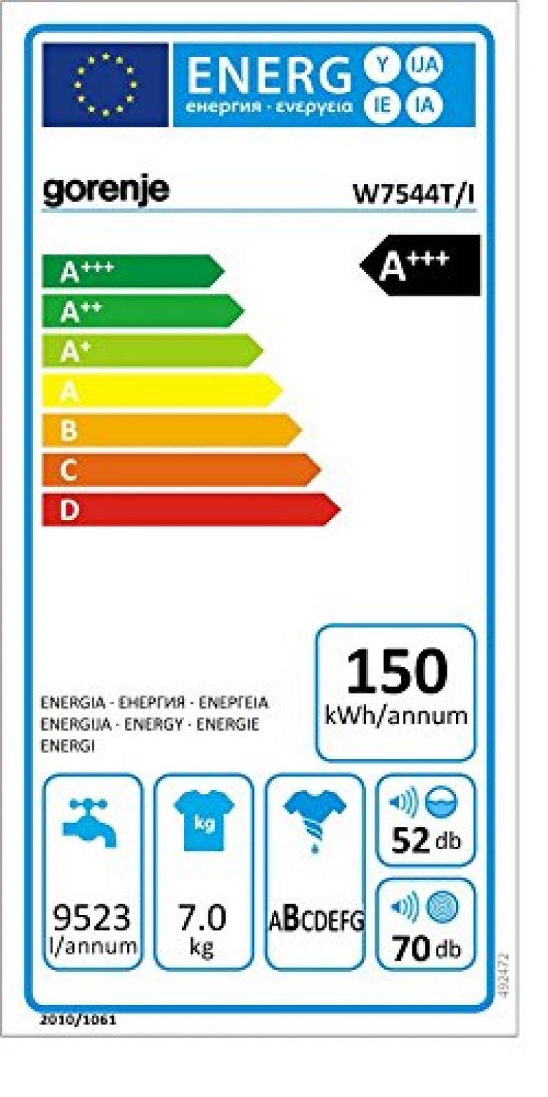 Gorenje W7544T/I - Produktbild 1