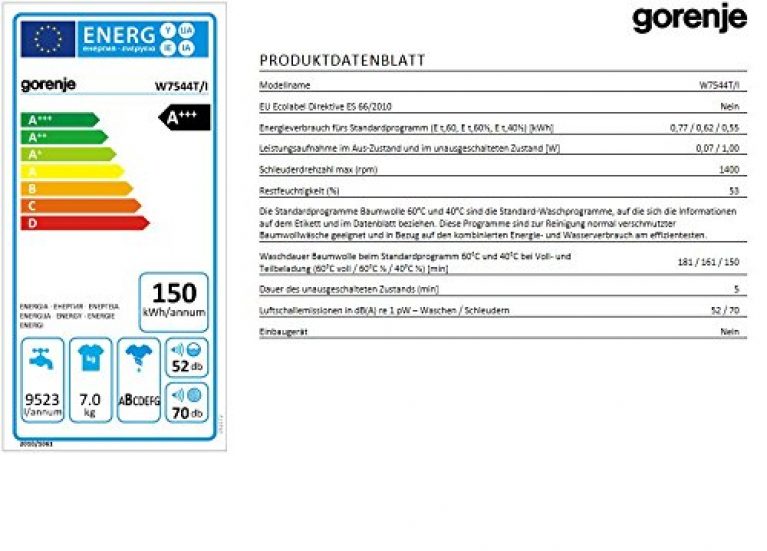 Gorenje W7544T/I - Produktbild 2