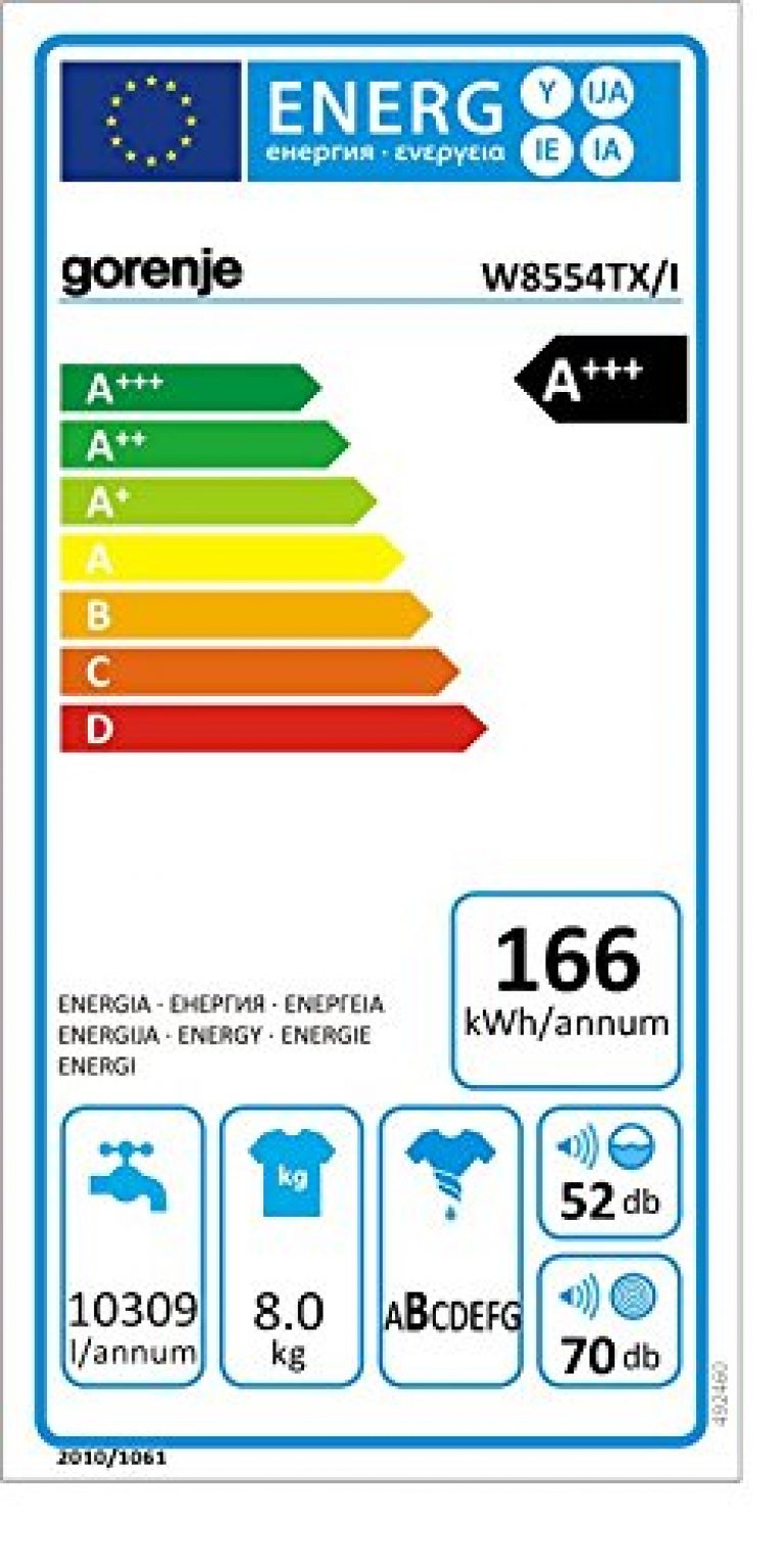 Gorenje W8554TX/I - Produktbild 1