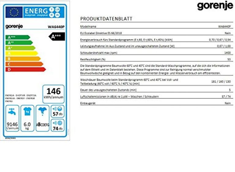 Gorenje WA6440P - Produktbild 2