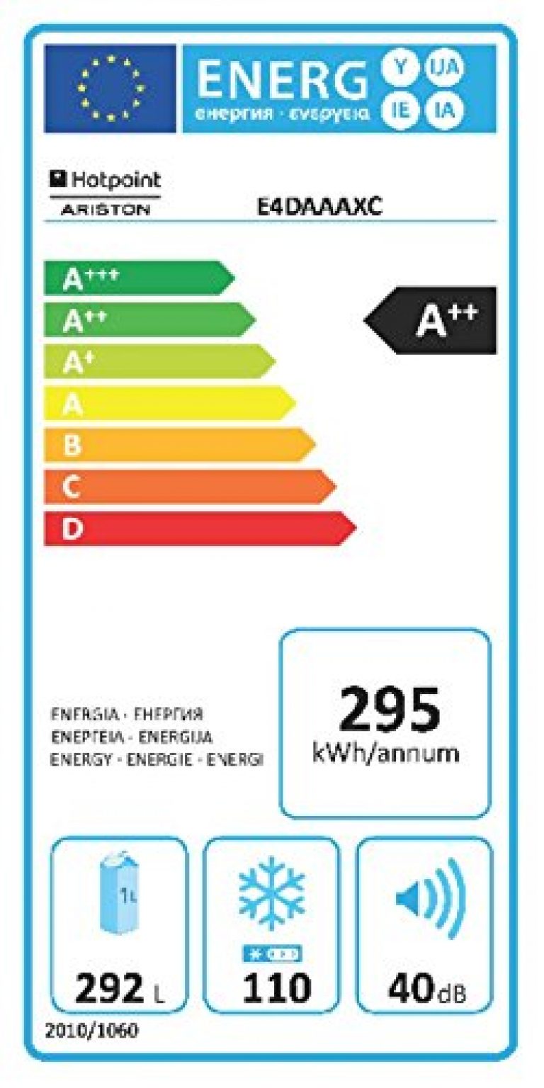 HOTPOINT E4D AAA X C Quadrio - Produktbild 1