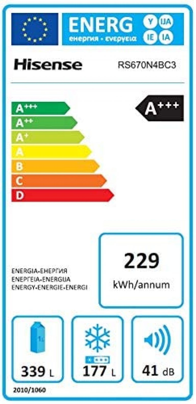 Hisense RS670N4BC3 - Produktbild 1