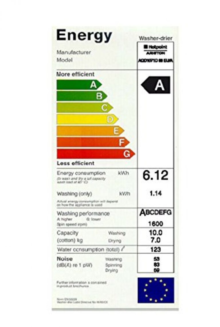 Hotpoint AQD1071D 69 EU/A - Produktbild 1