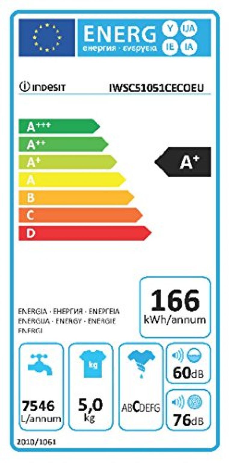 Indesit IWSC 51051 - Produktbild 1