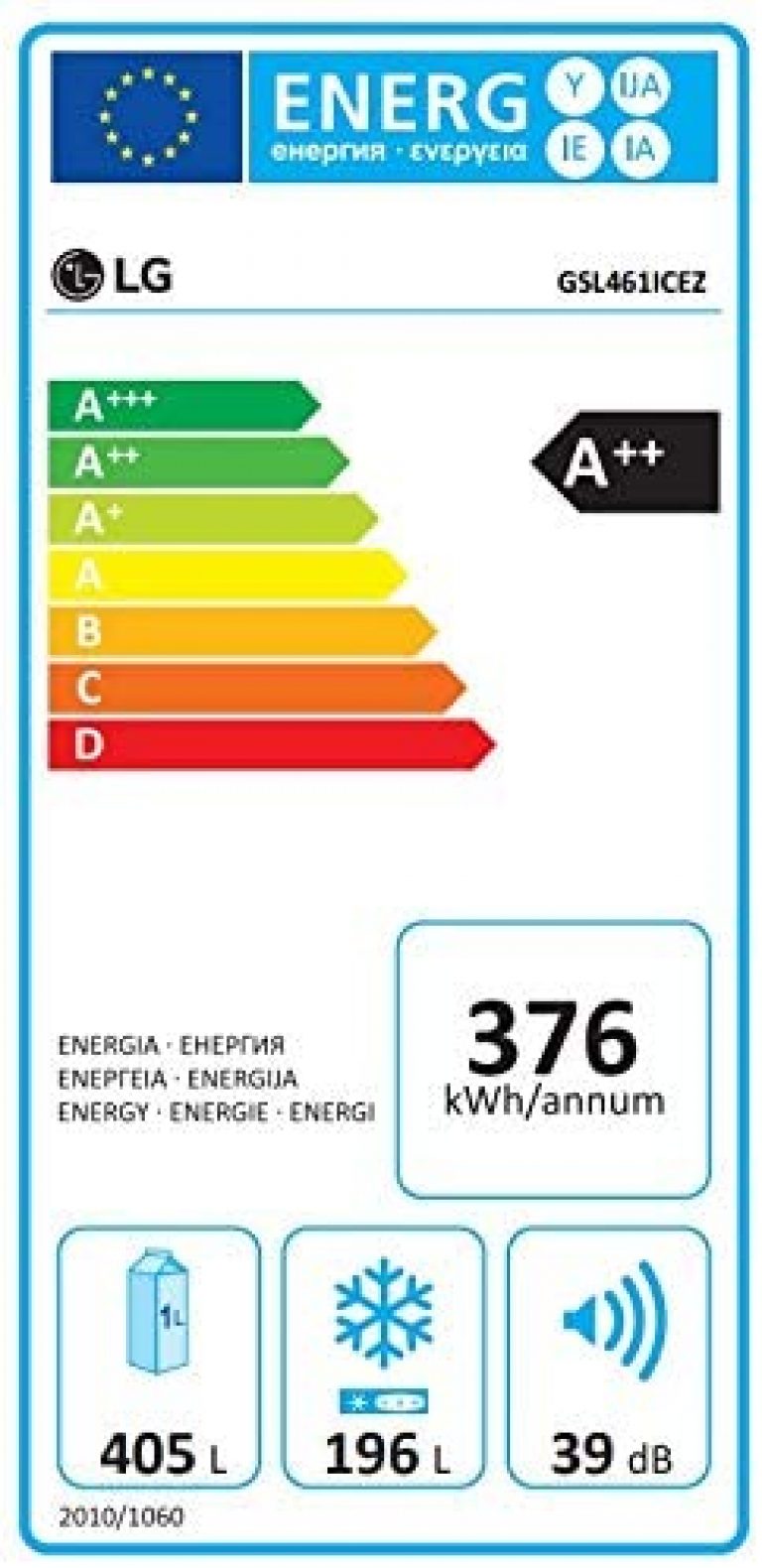 LG GSL 461 ICEZ - Produktbild 2