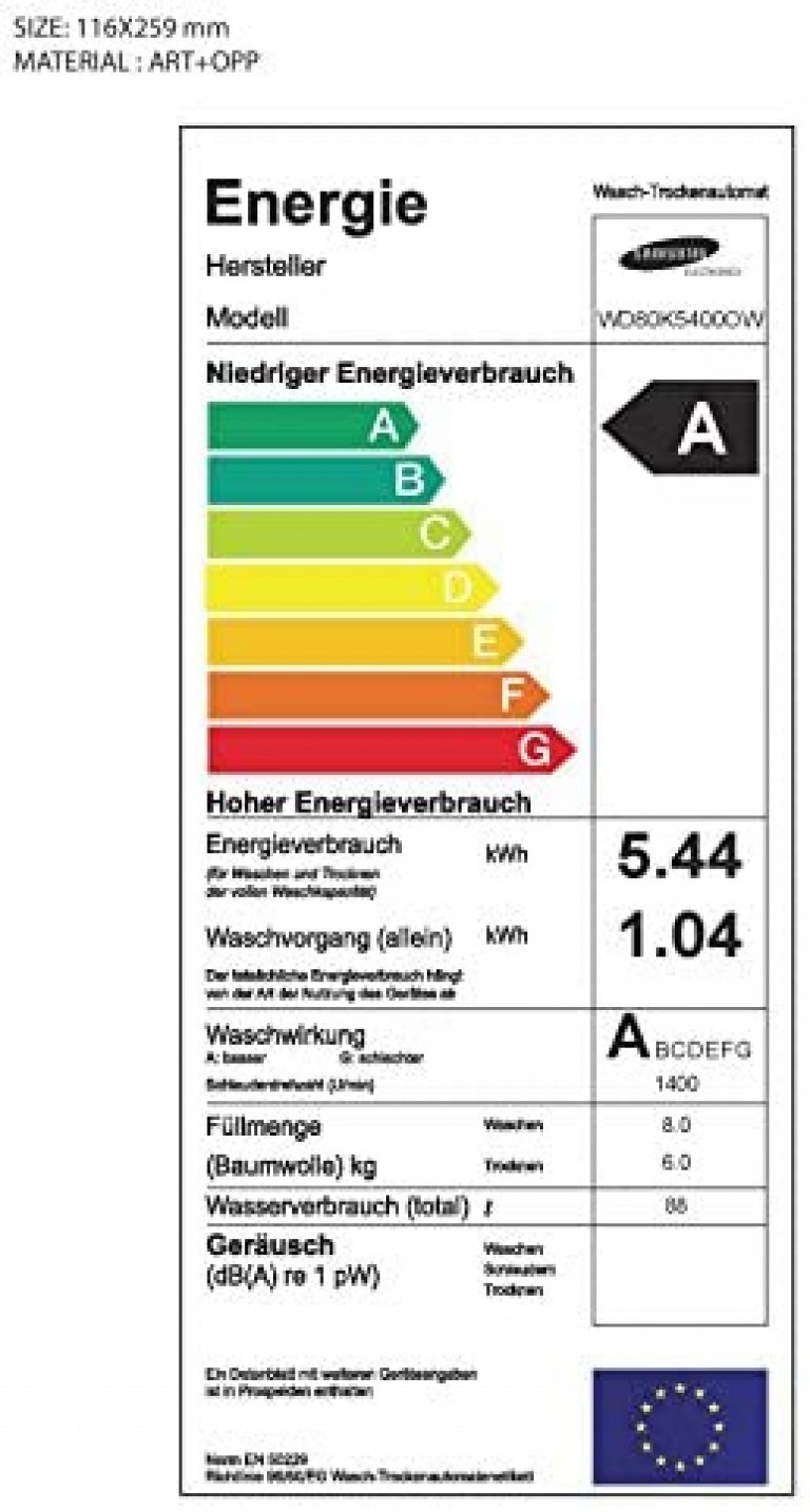 Samsung WD80K5400OW/EG - Produktbild 1