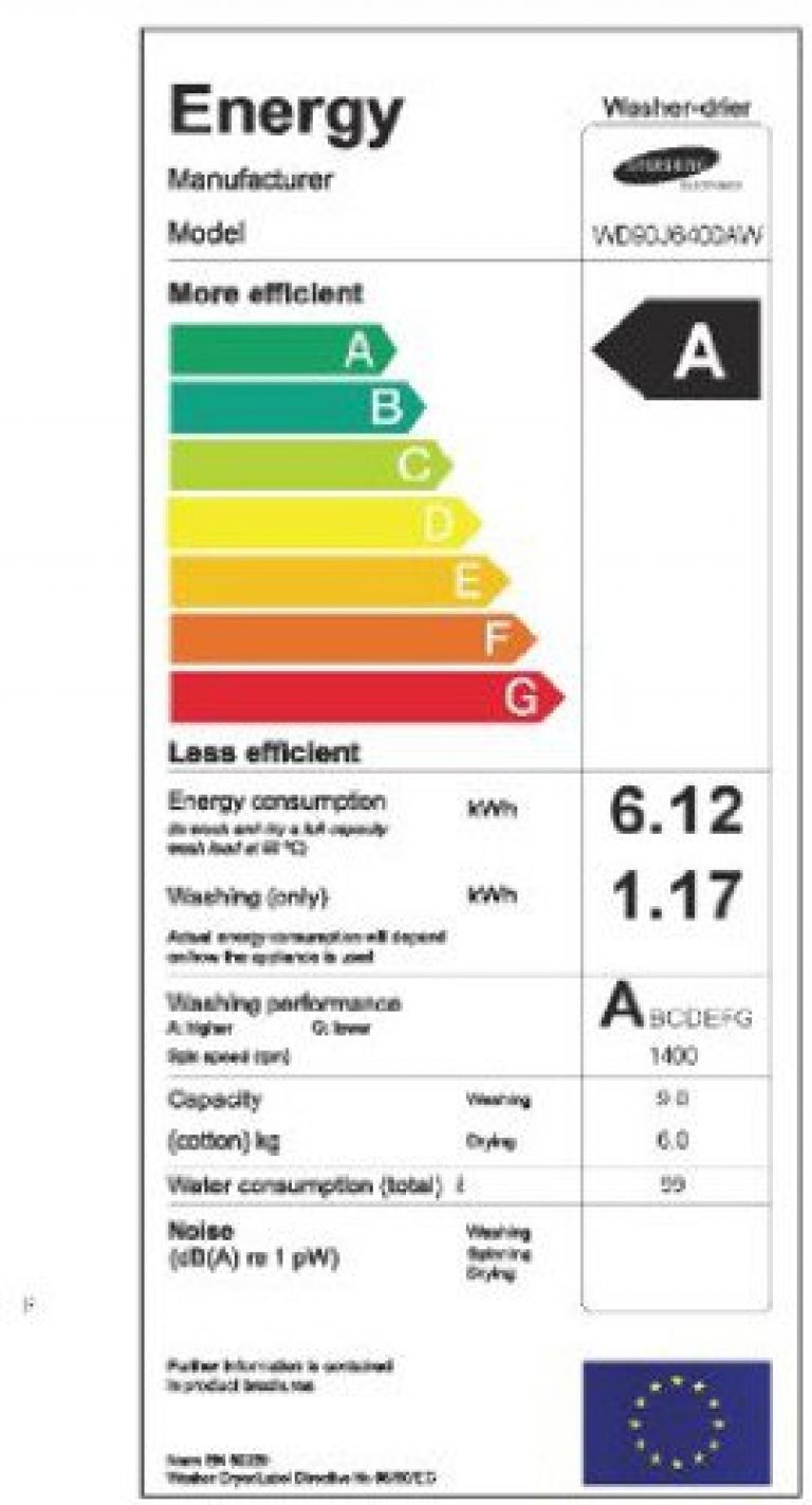 Samsung WD90J6400AW/EG - Produktbild 1
