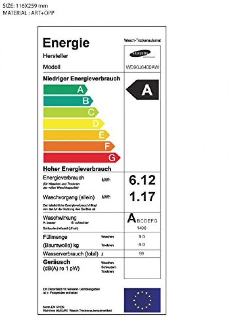 Samsung WW10H9600EW/EG - Produktbild 1
