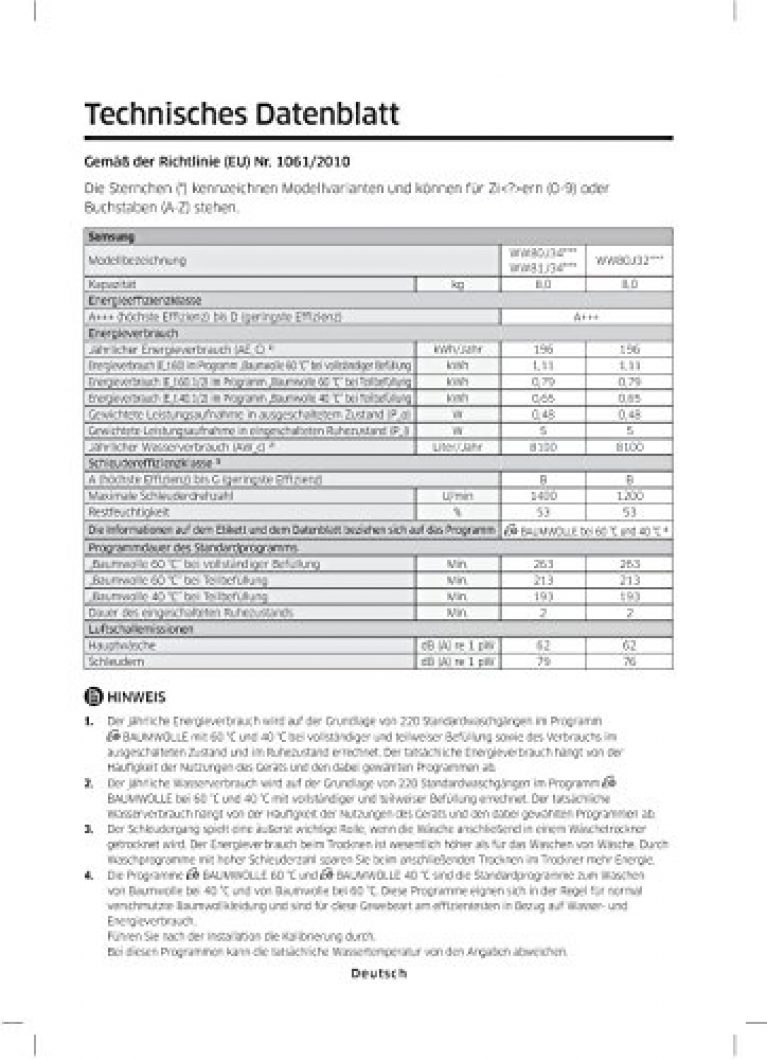 Samsung WW80J3483KW/EG - Produktbild 2