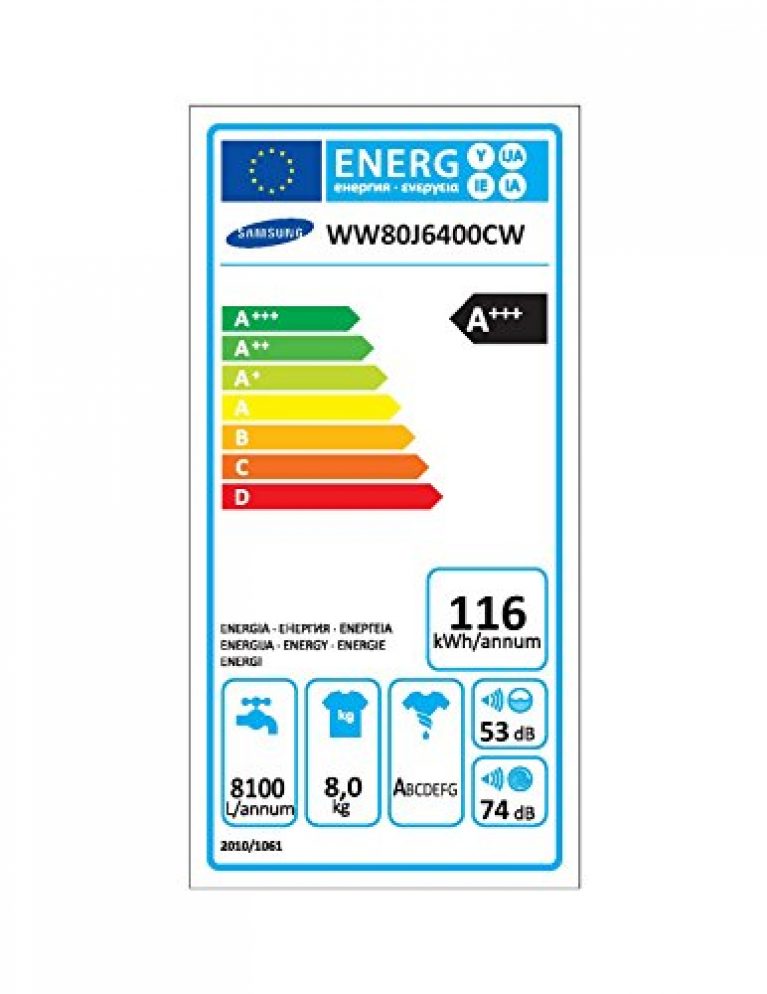 Samsung WW80J6400CW/EG - Produktbild 1
