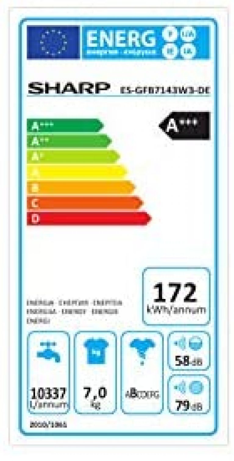 Sharp ES-GFB7143W3-DE - Produktbild 1